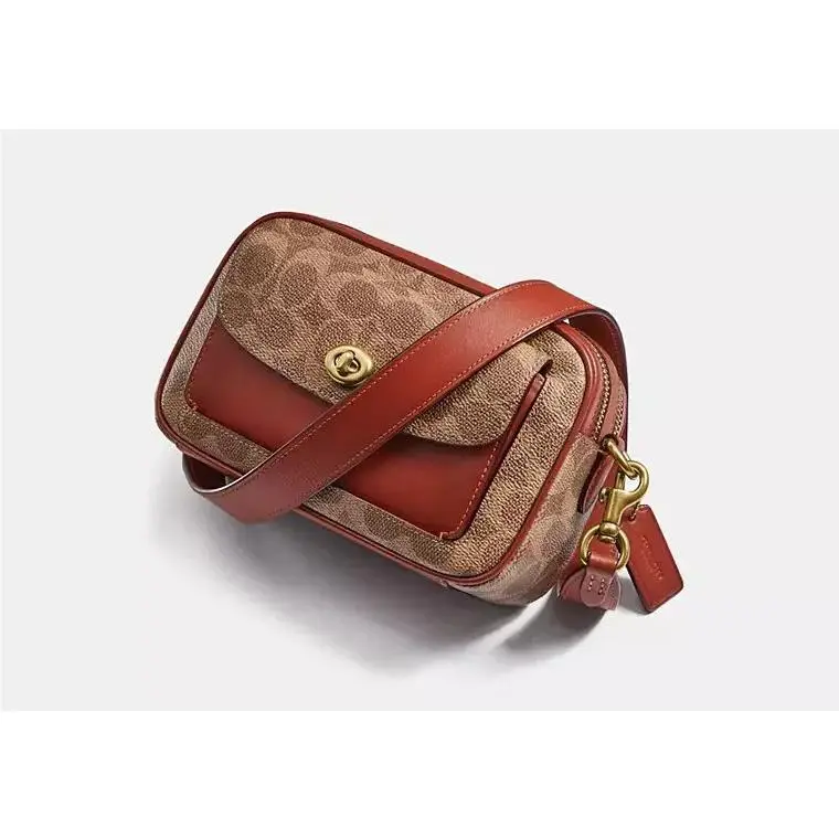 Willow Camera Bag In Signature Canvas-new by Coach