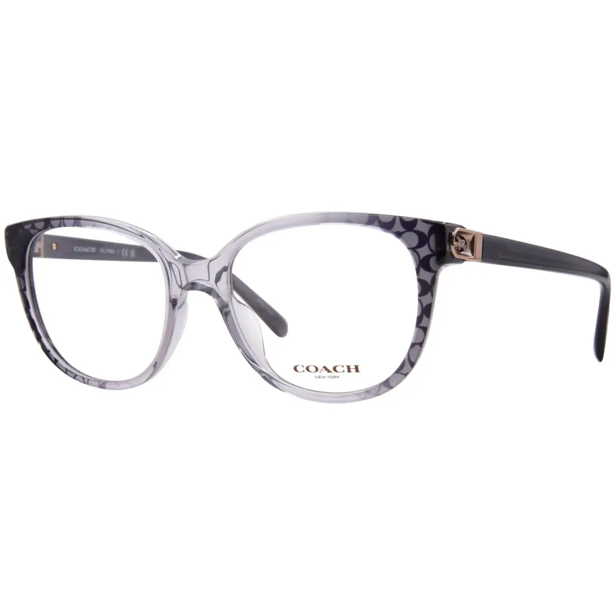 HC6194U 5710 Eyeglasses Women`s Grey Gradient Signature-c Full Rim 52mm by Coach
