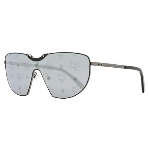 Mcm Monogram Shield Sunglasses MW0026-H 02C Black/ruthenium 0mm by MCM