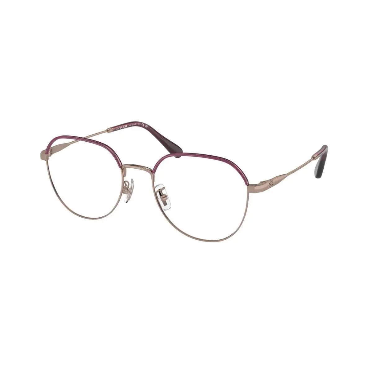 HC 5164 D Rose Gold/burgundy 9331 Size 54 Eyeglasses by Coach