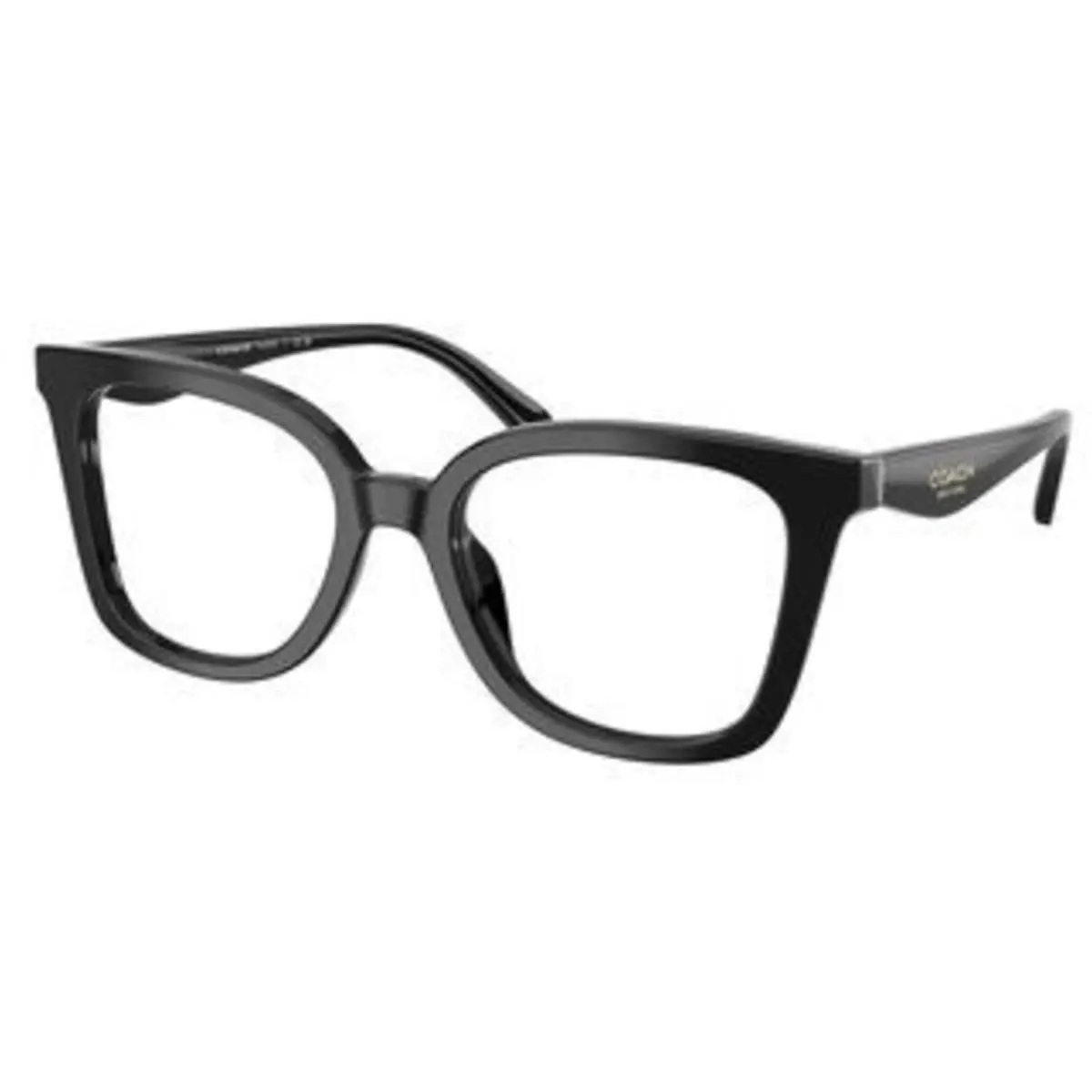 HC 6274 U Black Demo Lens 5002 Size 52 Eyeglasses by Coach