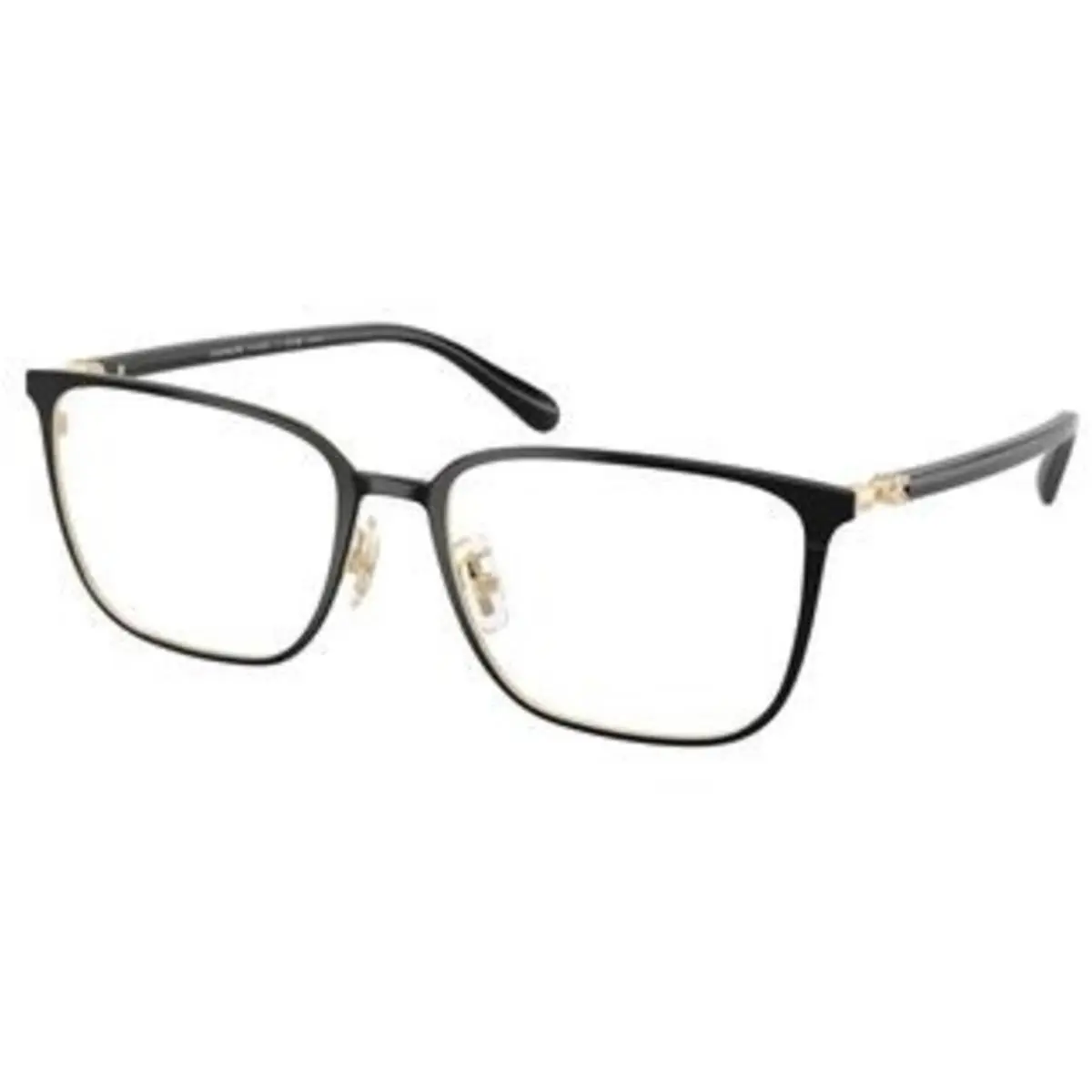HC 5195 TD Shiny Black / Light Gold Demo Lens 9344 Size 56 Eyeglasses by Coach