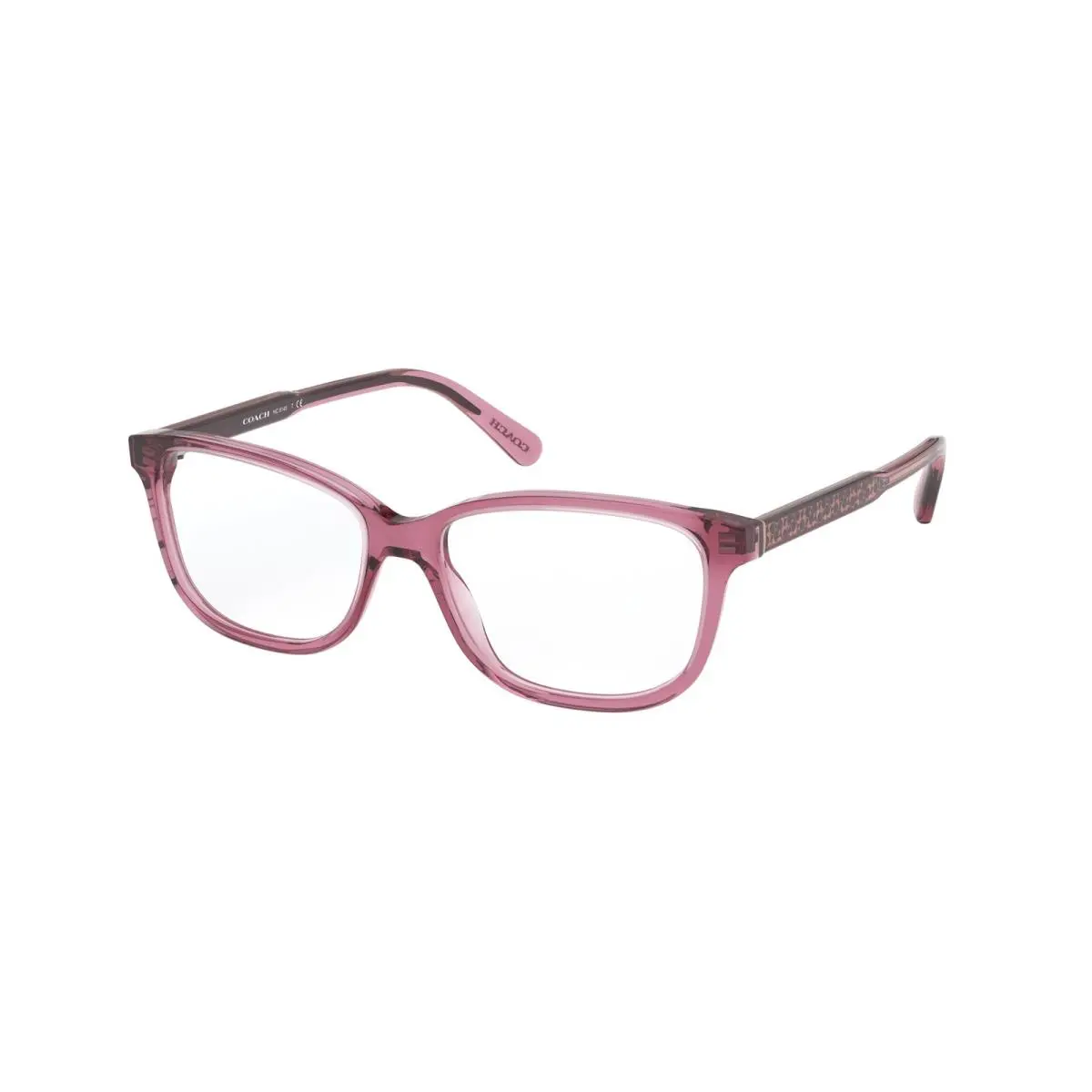 HC 6143 Transparent Mauve 5569 Size 52 Eyeglasses by Coach