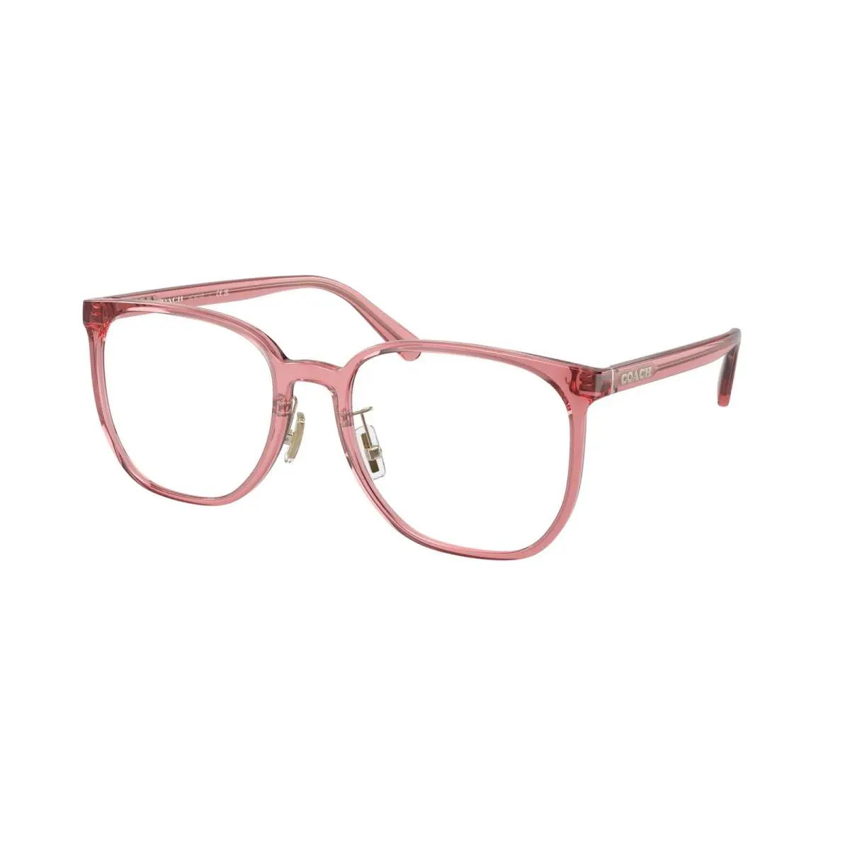HC 6215 D Transparent Berry 5800 Size 56 Eyeglasses by Coach