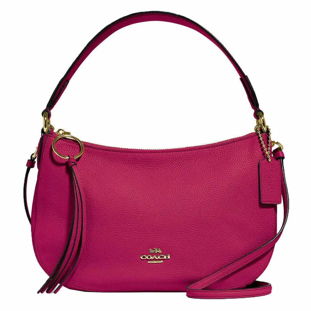 Women`s Sutton Crossbody Bright Cherry/gold by Coach