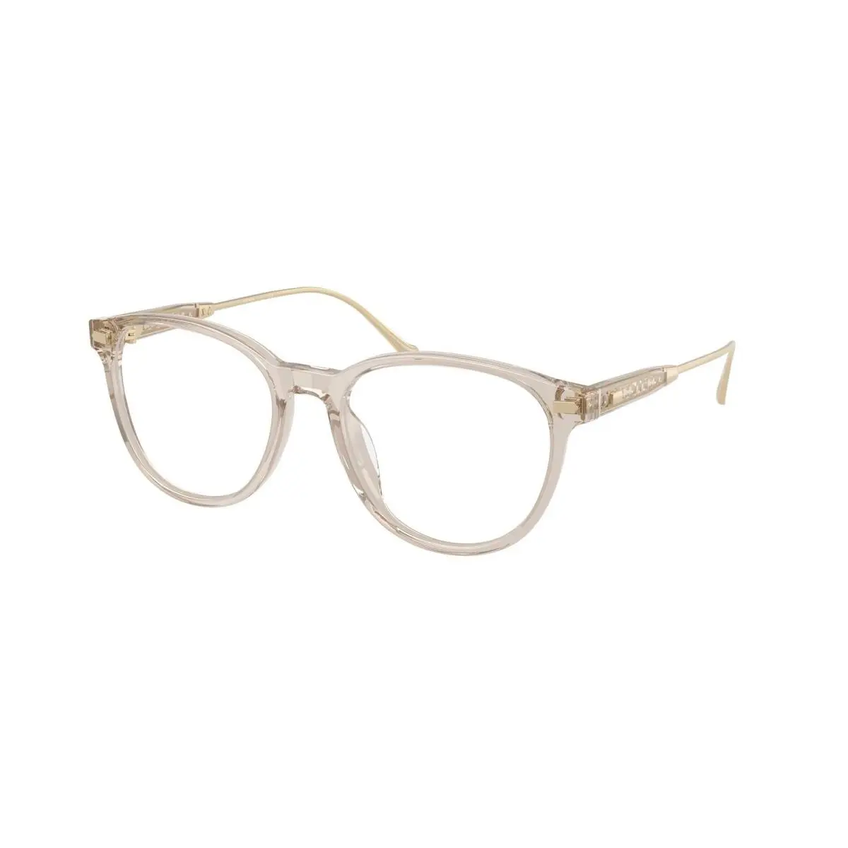 Coach HC 6265 U Transparent Sand Demo Lens 5879 Size 52 Eyeglasses