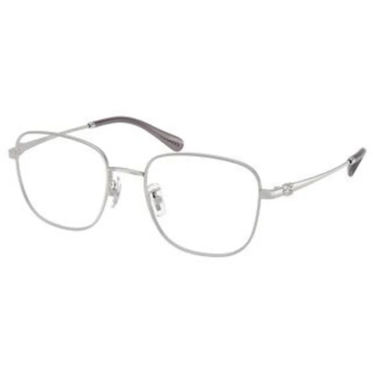 HC 5198 TD Shiny Silver Demo Lens 9001 Size 52 Eyeglasses by Coach