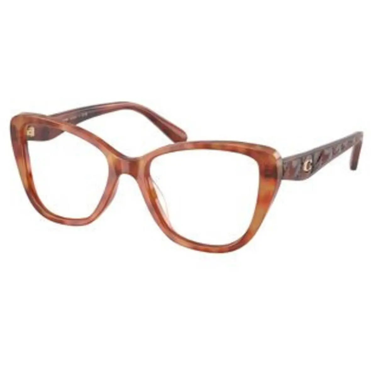 HC 6255 U Caramel Tortoise / Demo Lens 5774 Size 51 Eyeglasses by Coach