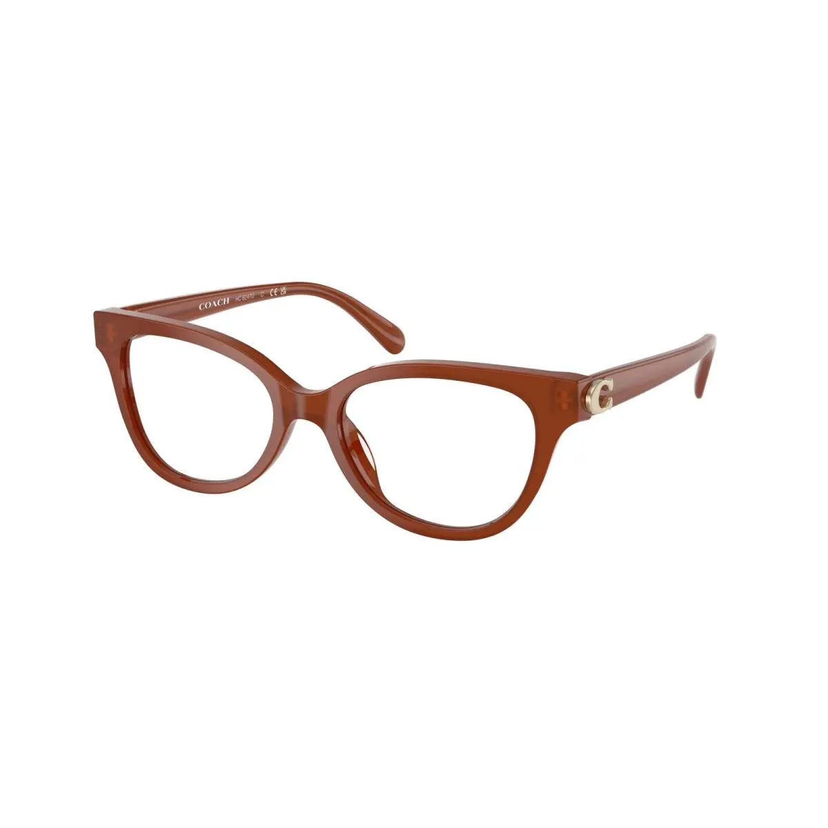 HC 6247 U Milky Hazelnut 5841 Size 51 Eyeglasses by Coach