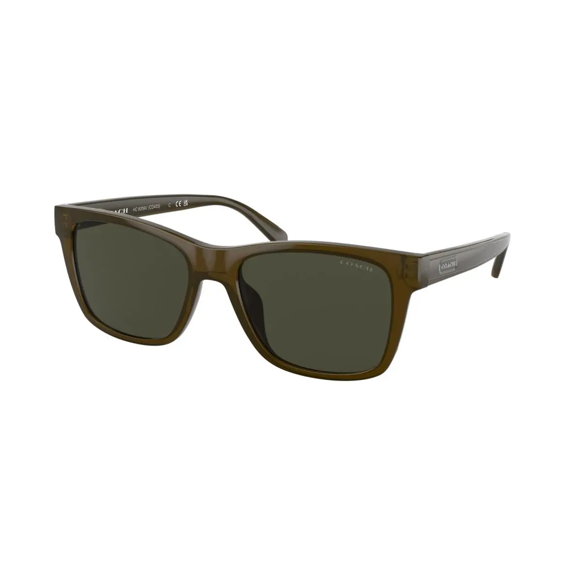 HC 8359 U Cd455 Military Green Dark Gree 520382 Size 56 Sunglasses by Coach