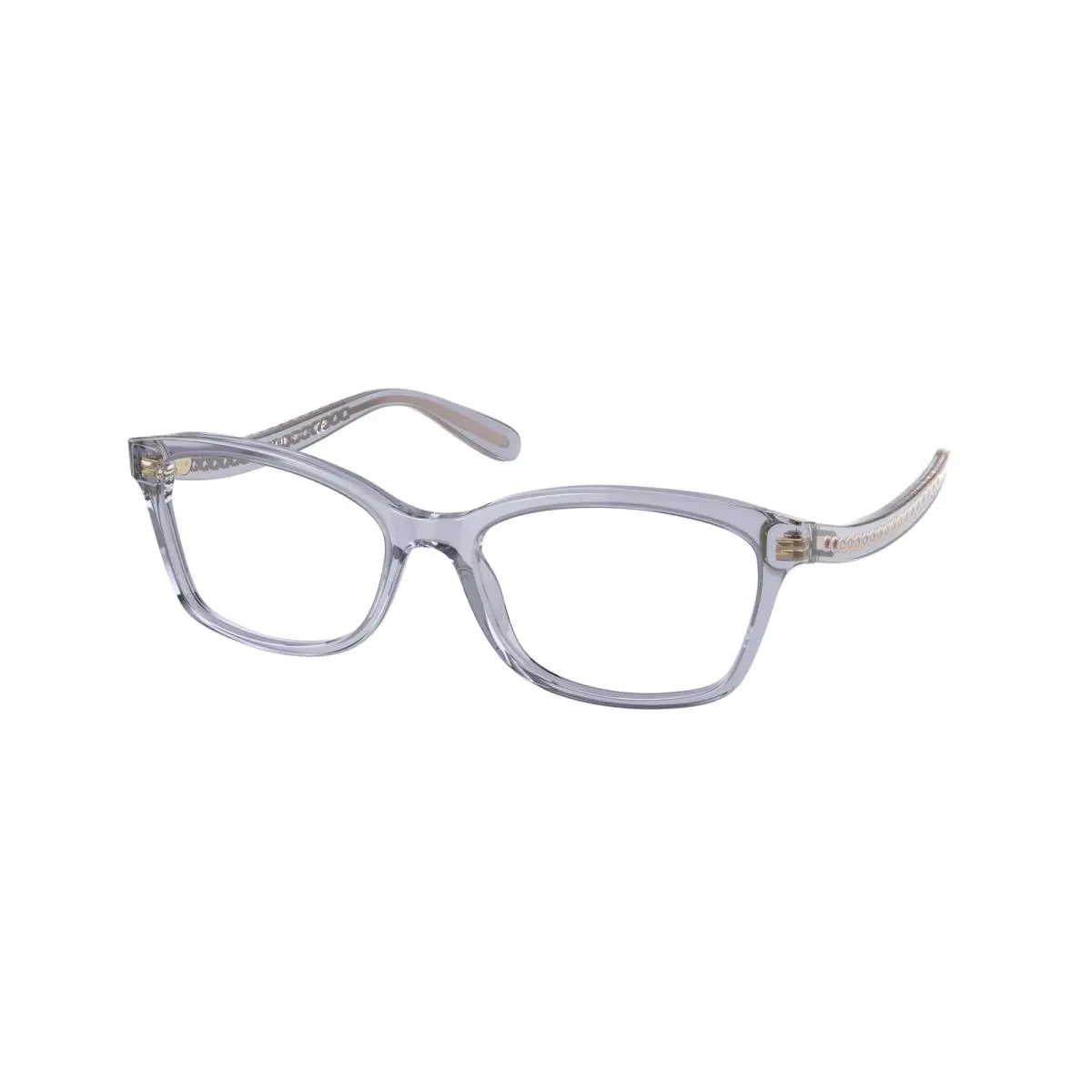 HC 6181 Transparent Violet 5665 Size 54 Eyeglasses by Coach