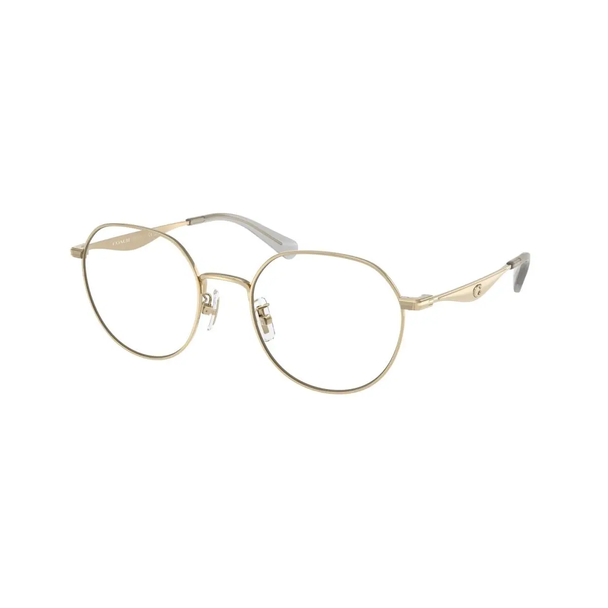 HC 5175 Shiny Light Gold / Demo Lens 9005 Size 52 Eyeglasses by Coach