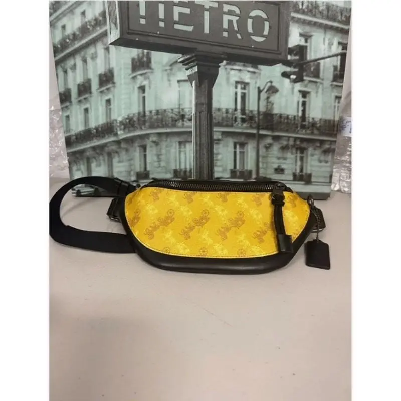 F83411 Warren Horse Carriage Print Mini Belt Bag by Coach