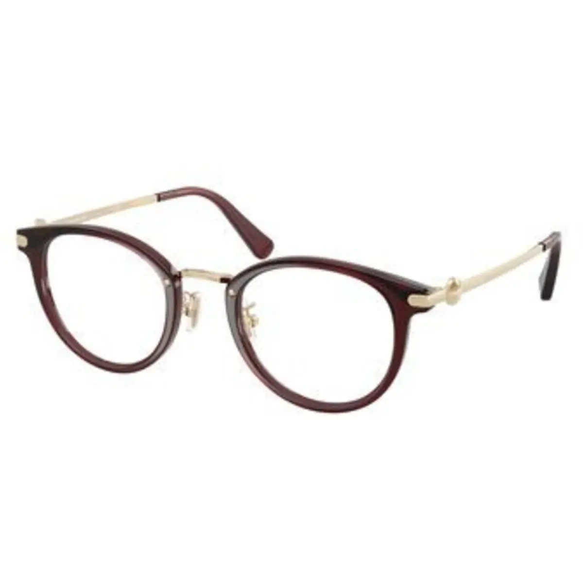 HC 5133 D Transparent Mauve / Demo Lens 5677 Size 49 Eyeglasses by Coach