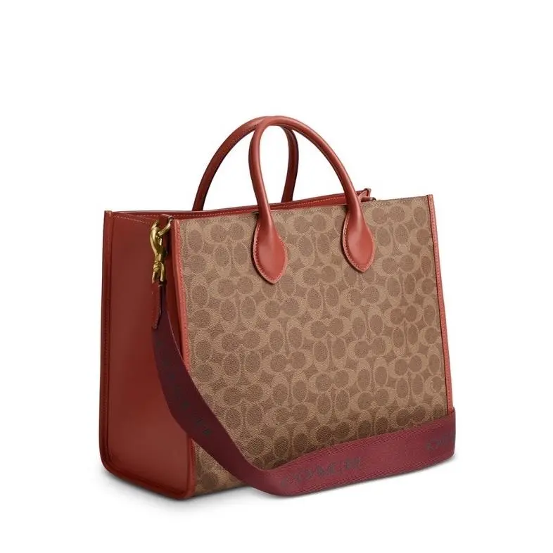 Canvas Ace Top Handle Bag Detachable Strap by Coach