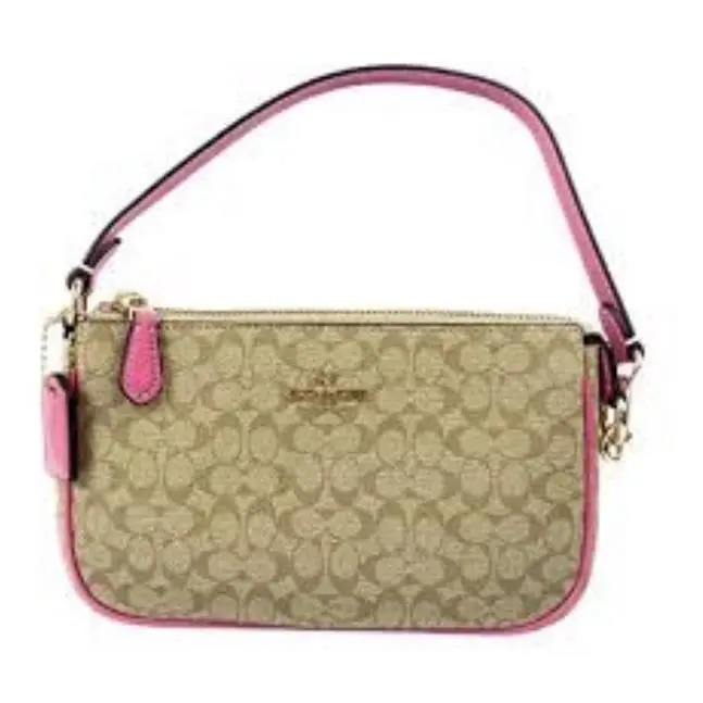 Nolita 19 Bag Purse Light Kahki Petunias by Coach