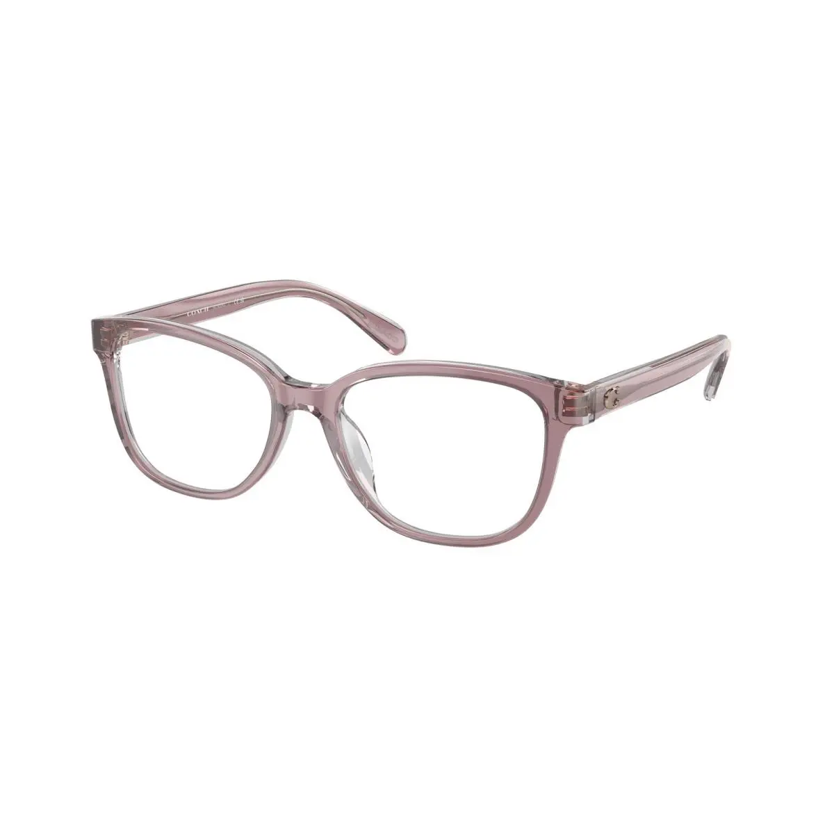 HC 6224 U Transparent Rose / Blush 5782 Size 53 Eyeglasses by Coach
