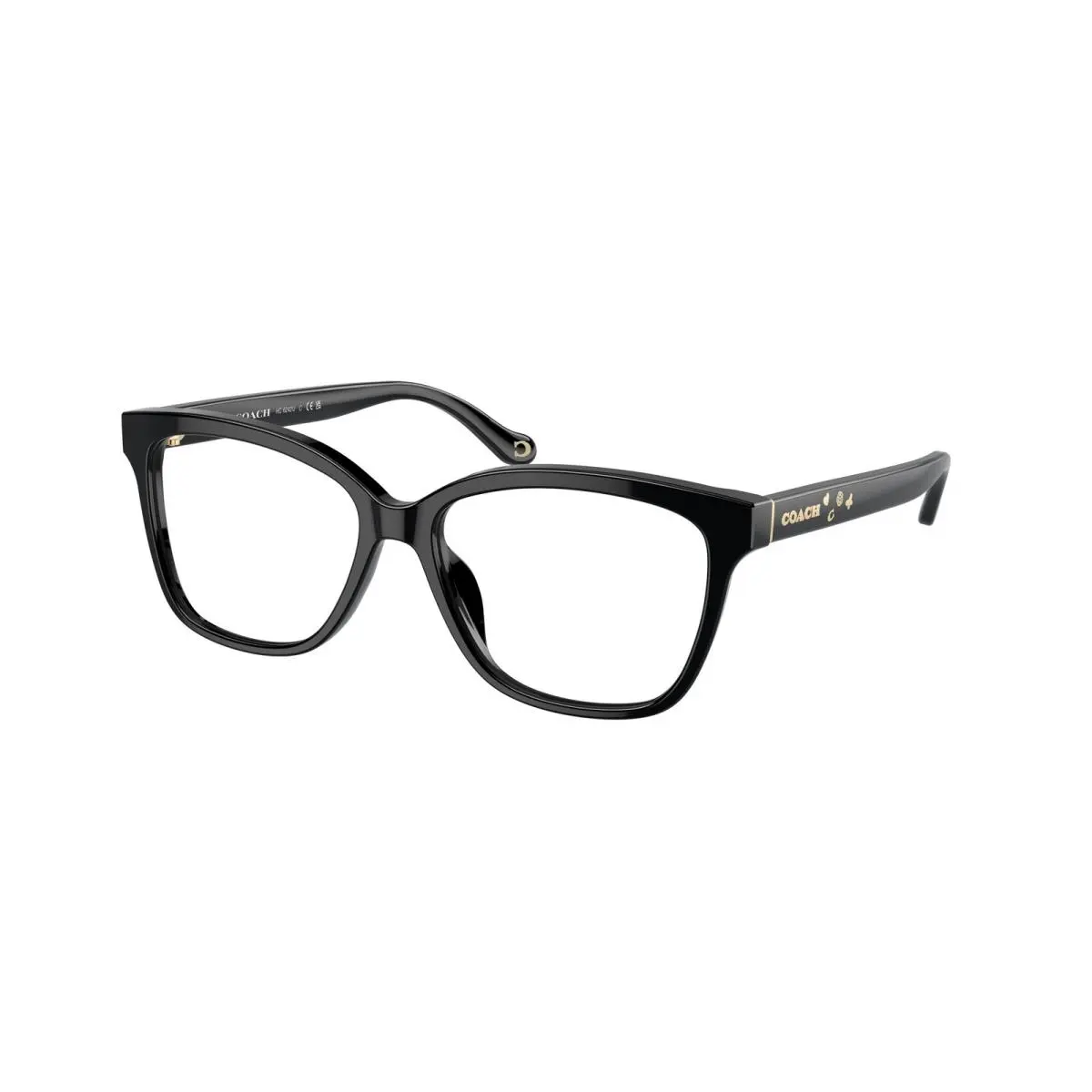 HC 6242 U Black 5002 Size 53 Eyeglasses by Coach