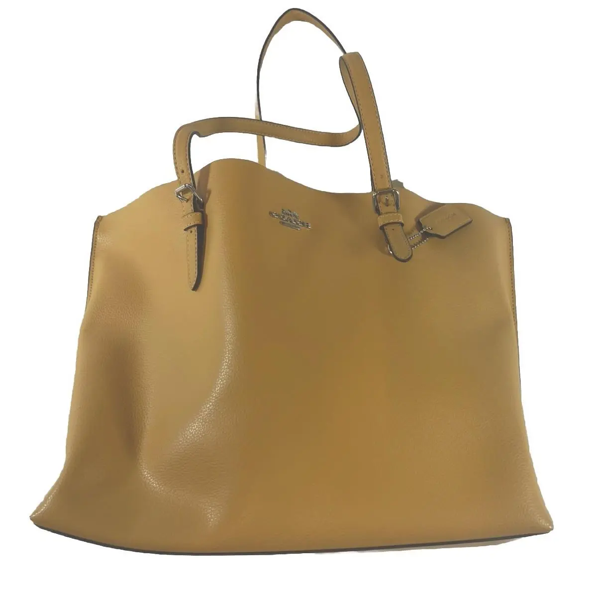 Mollie Tote 25 Silver/ochre/wine C9279 by Coach