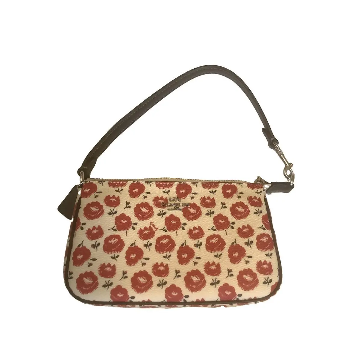 Women`s Floral Print Nolita 19 Bag Chalk/black Multi One Size by Coach