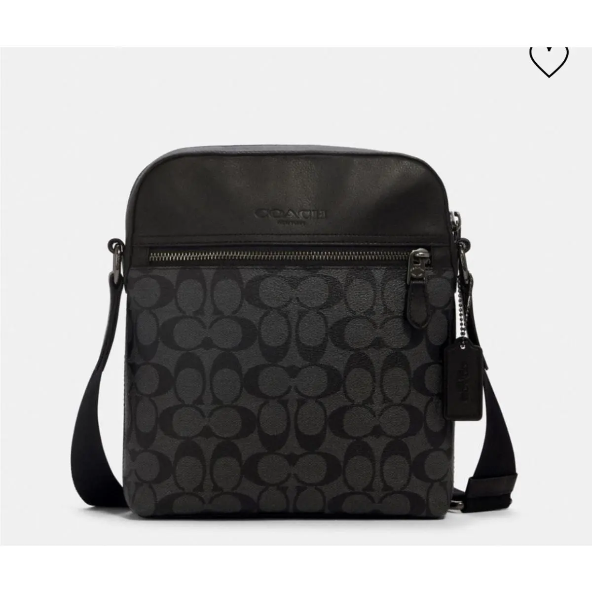 Houston Flight Bag For Men - Black by Coach
