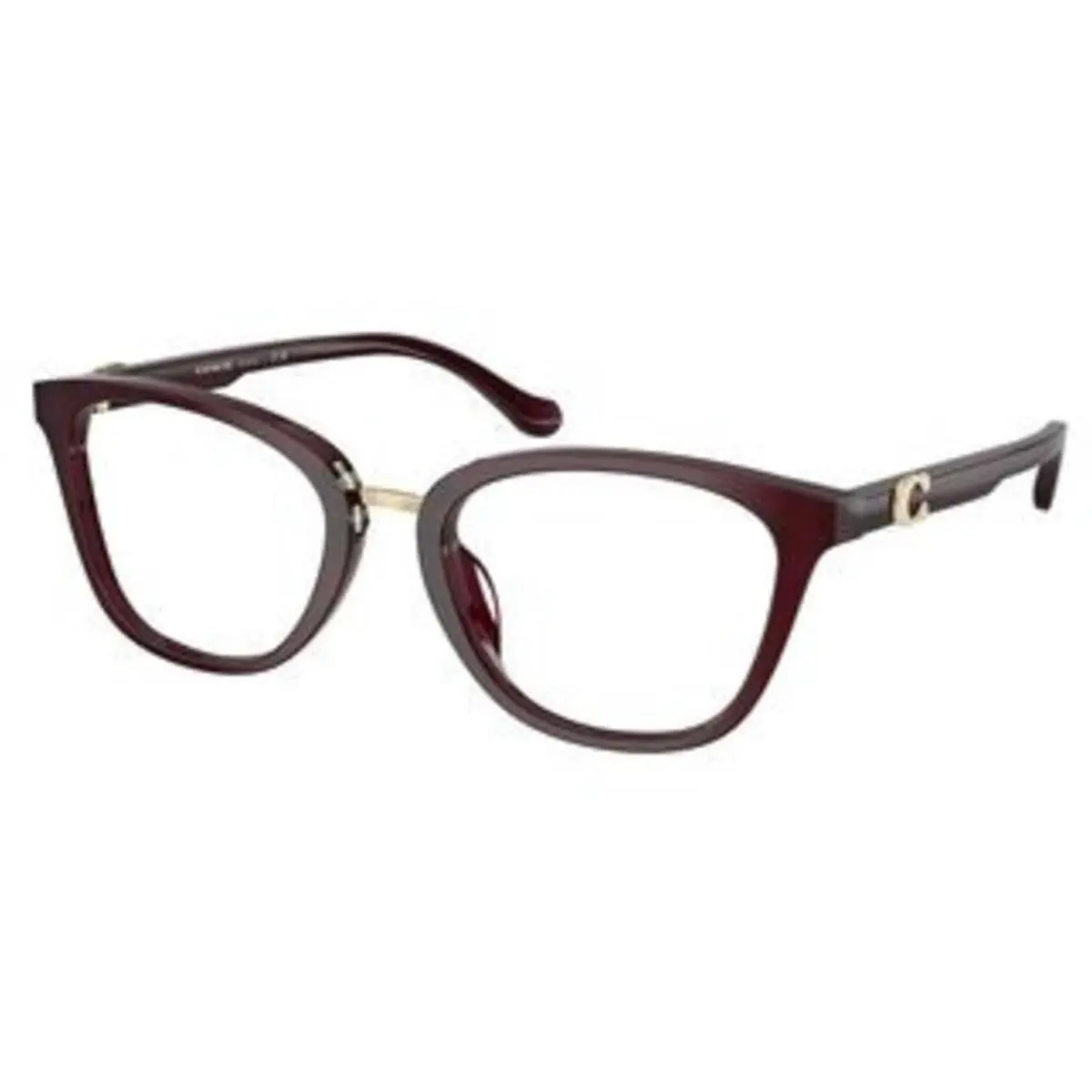 HC 6272 U Milky Merlot / Demo Lens 5915 Size 52 Eyeglasses by Coach