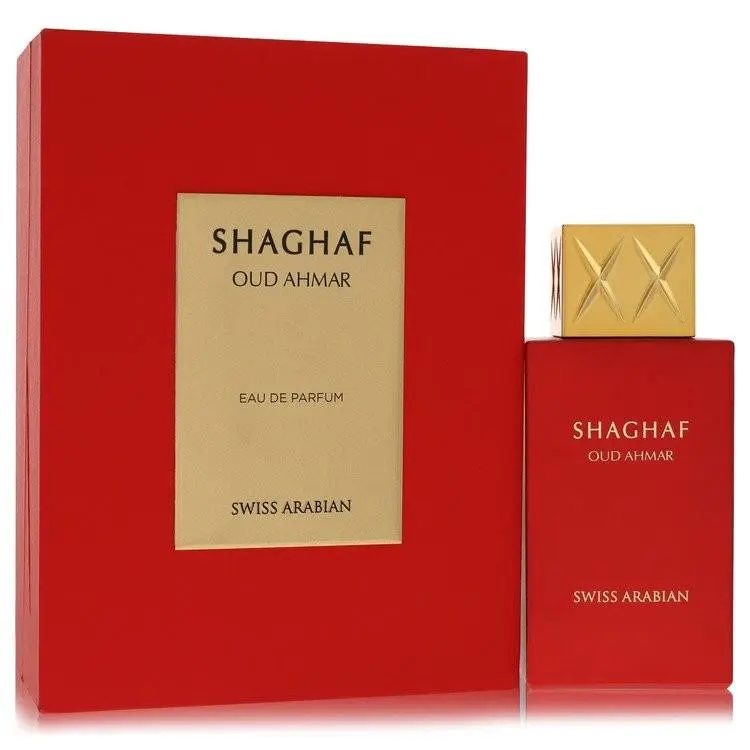 Shaghaf Oud Ahmar by Swiss Arabian Eau De Parfum Spray Unisex 2.5 oz For Men