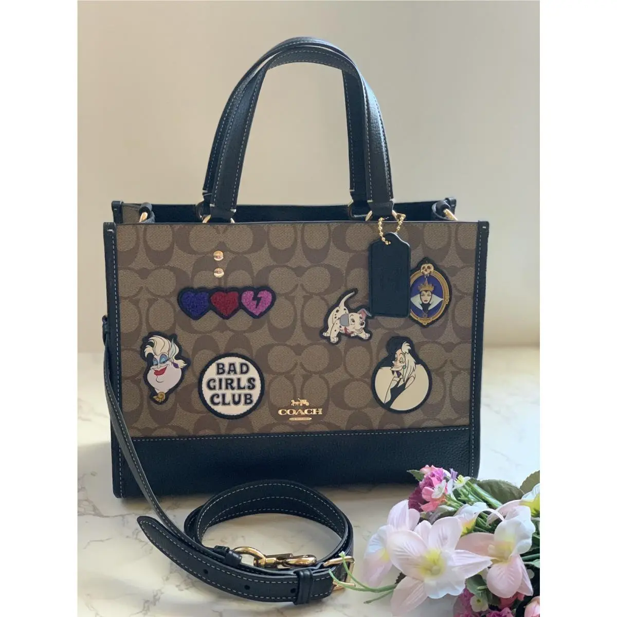 Dempsey Carryall Women`s Top Handle Bag CC873 by Coach