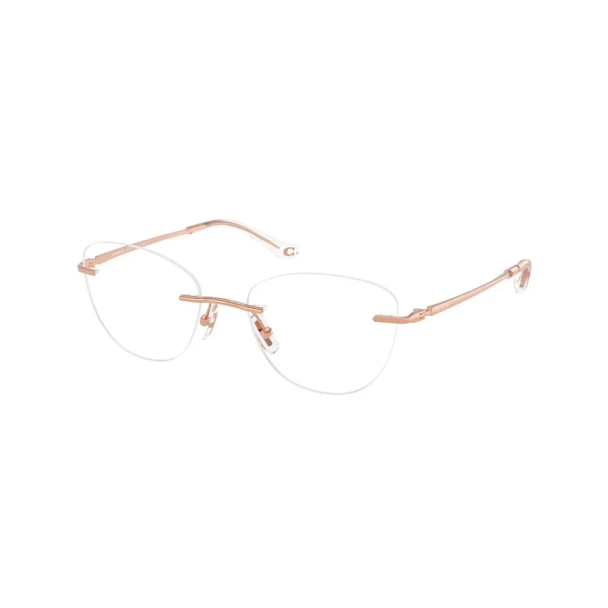 HC 5185 Shiny Rose Gold / Demo Lens 9331 Size 52 Eyeglasses by Coach