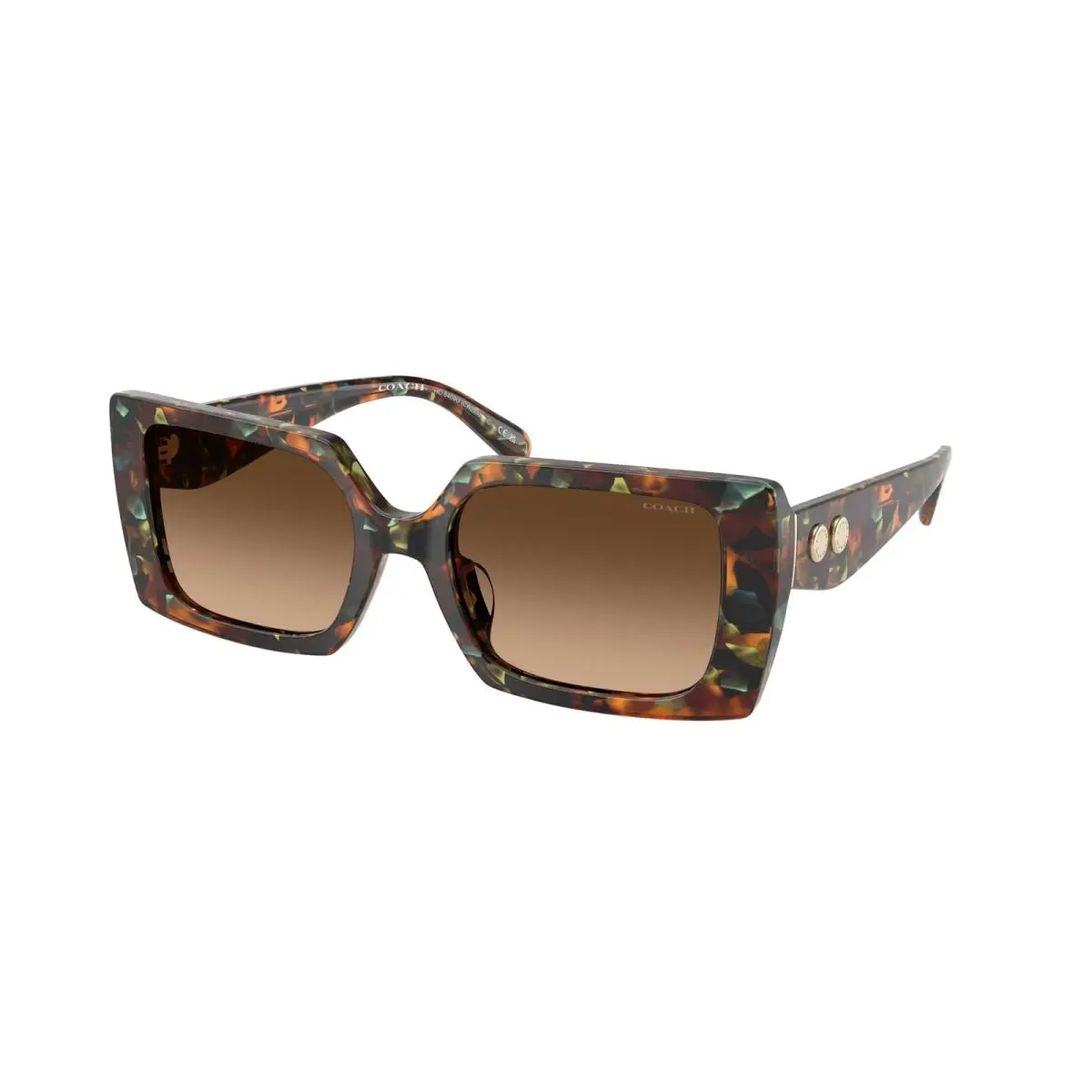 HC 8409 U Cw224 Jade Pearl Tortoise Brow 584474 Size 53 Sunglasses by Coach