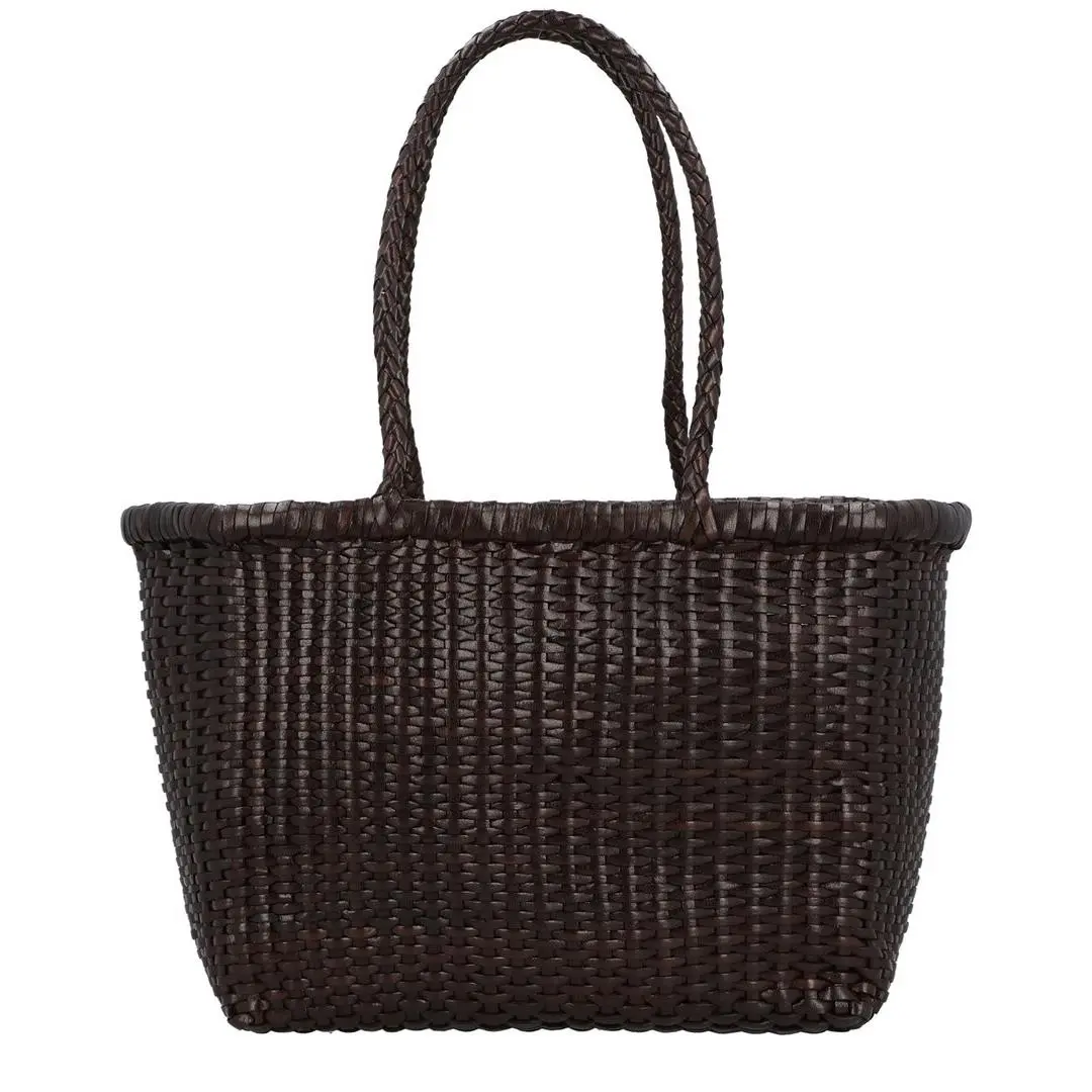 Dragon Diffusion B Weave Small Leather Shoulder Bag Women`s by Coach