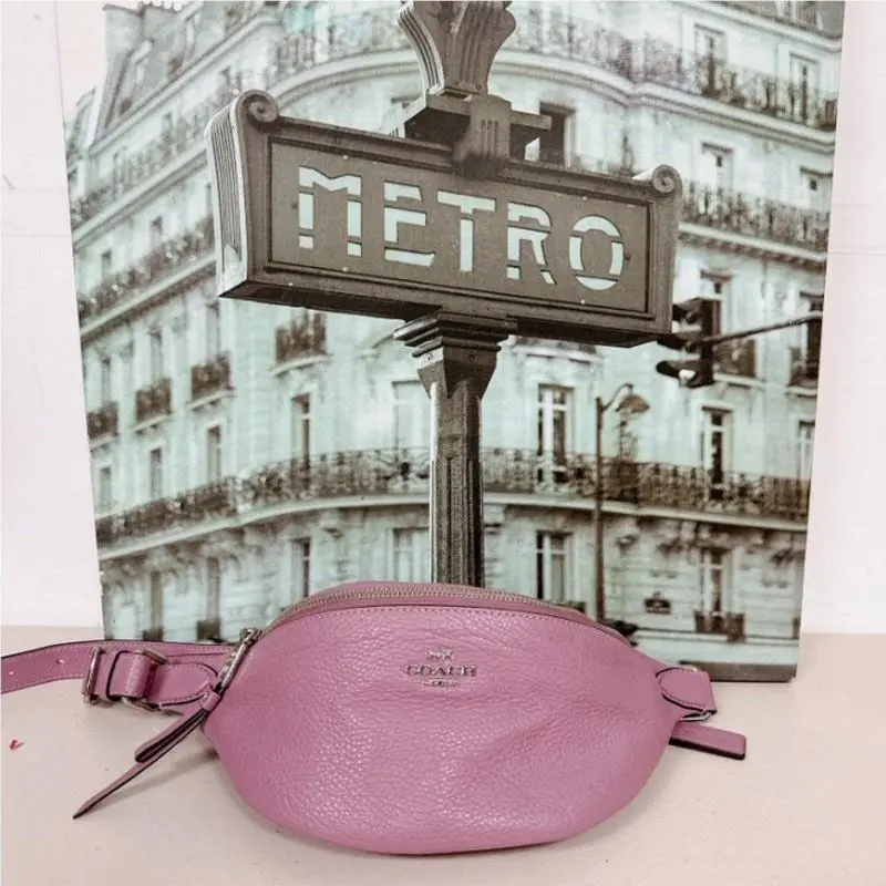 F48738 Pebble Leather Belt Bag by Coach
