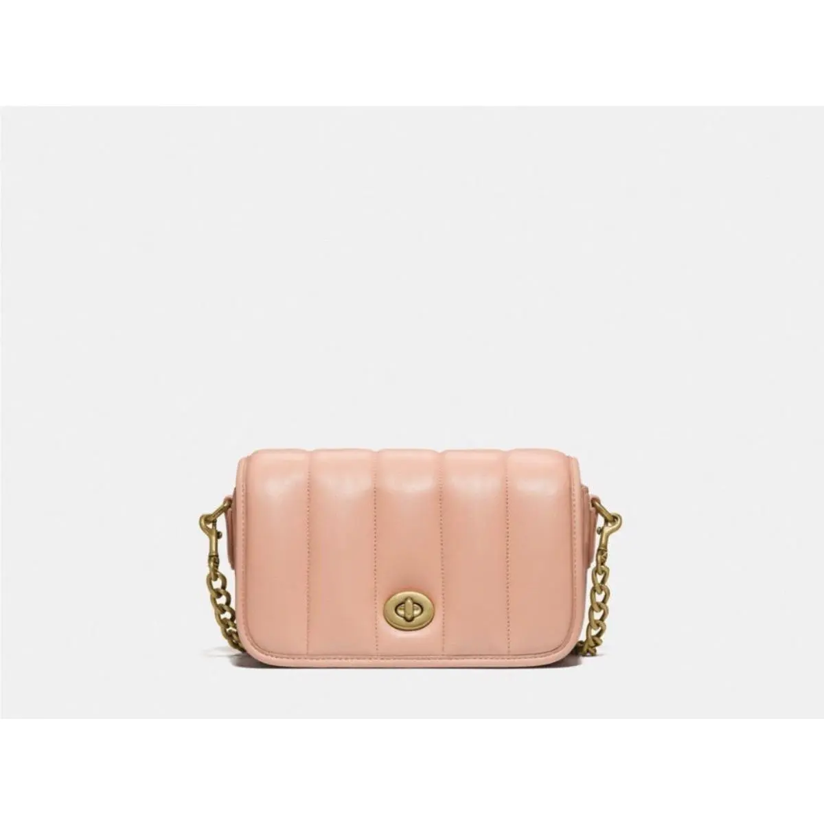 Retail Bag  Quilted Dinky Crossbody Bag B4/Faded Blush by Coach