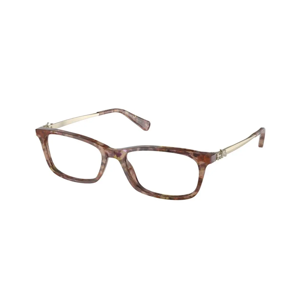 HC 6110 Petal Tortoise 5739 Size 52 Eyeglasses by Coach