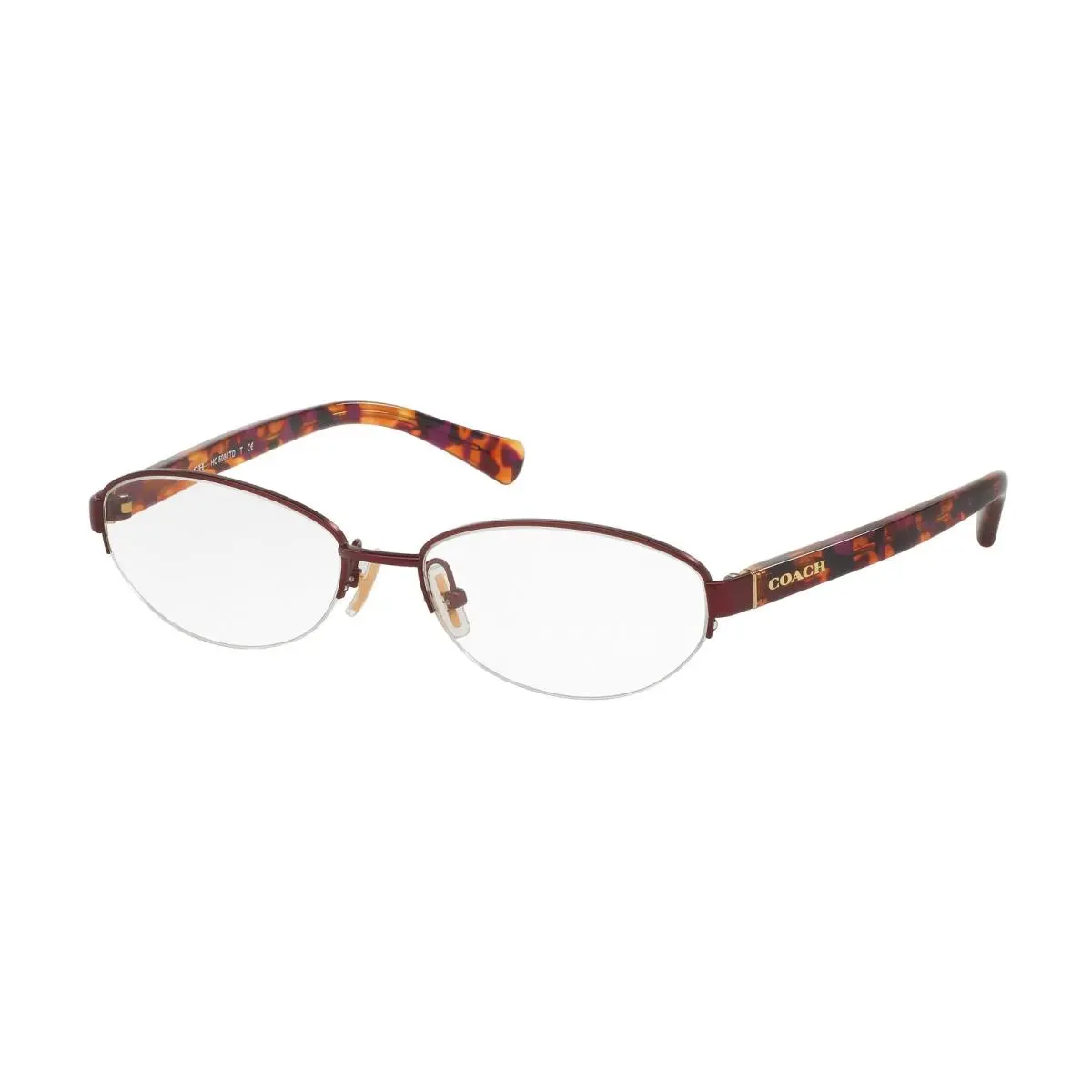 HC 5081 TD Burgundy 9048 Size 54 Eyeglasses by Coach