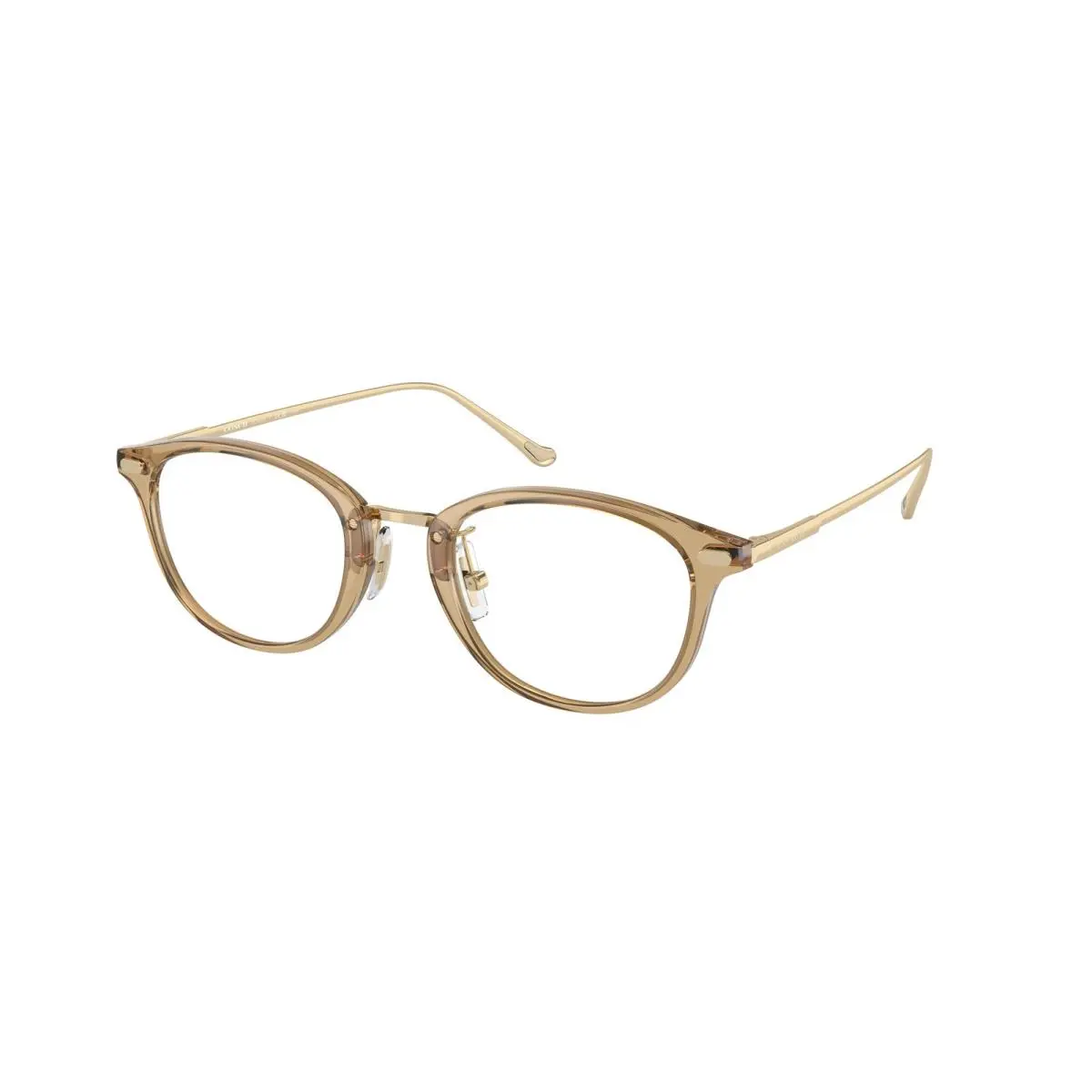 HC 6230 D Transparent Fawn 5736 Size 48 Eyeglasses by Coach
