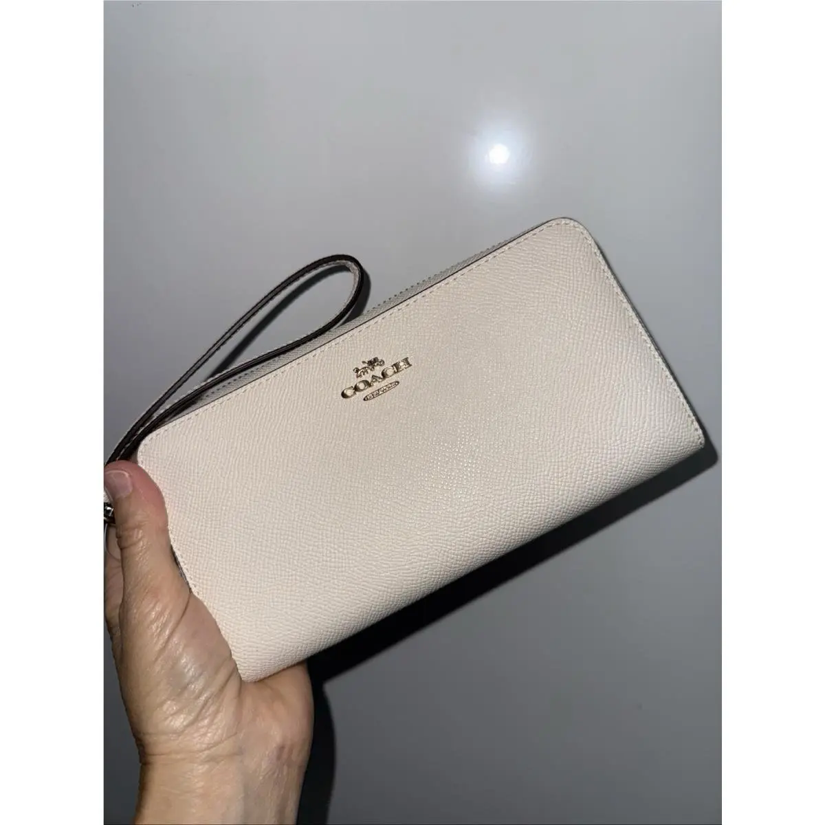 Women`s Long Zip Around Wallet Coated Canvas by Coach