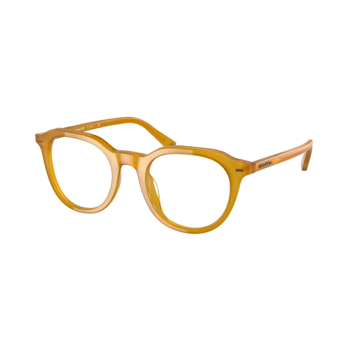 HC 6189 U Milky Amber 5251 Size 50 Eyeglasses by Coach
