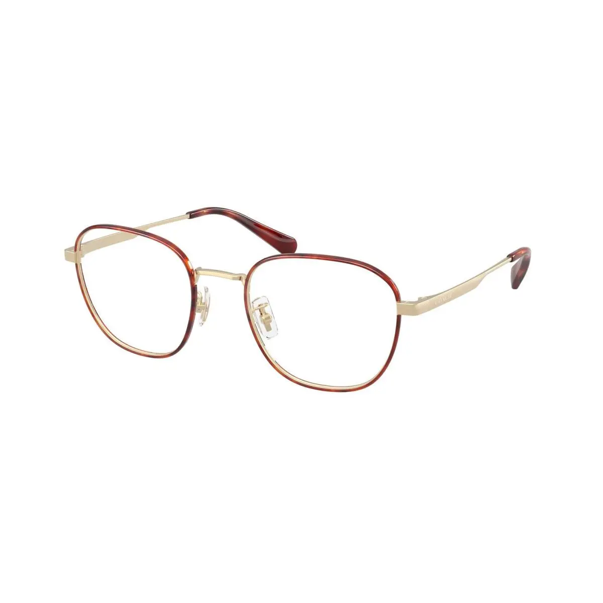 HC 5203 Caramel Tortoise / Light Gold Demo Lens 9005 Size 52 Eyeglasses by Coach