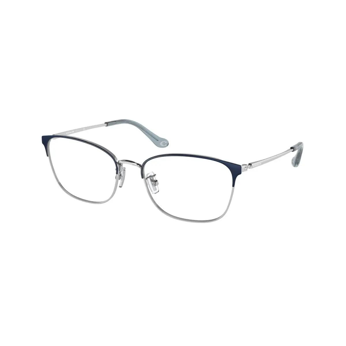 HC 5135 Satin Navy / Silver 9405 Size 53 Eyeglasses by Coach