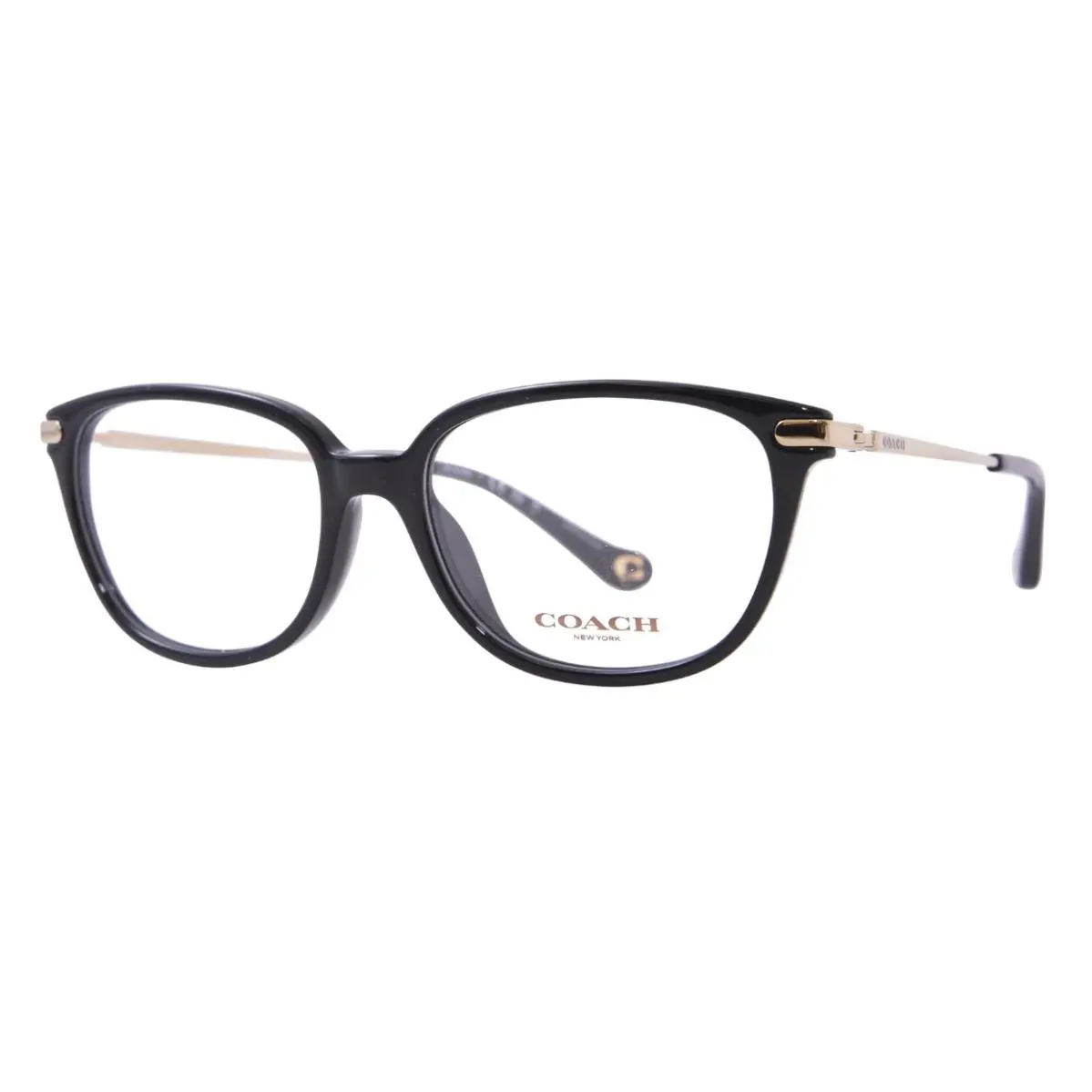 HC6185F 5002 54 Black Clear Optical Eyeglasses 54-15 by Coach