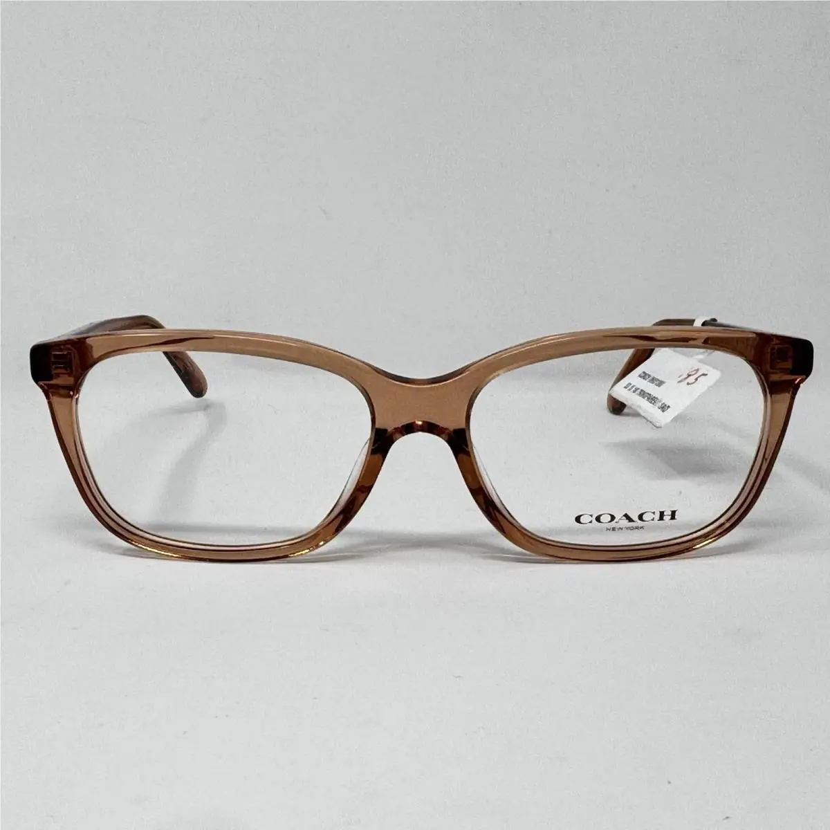 HC6139U 5822 Transparent Saddle Eyeglass Frames 53-15-140 Asian Fit by Coach
