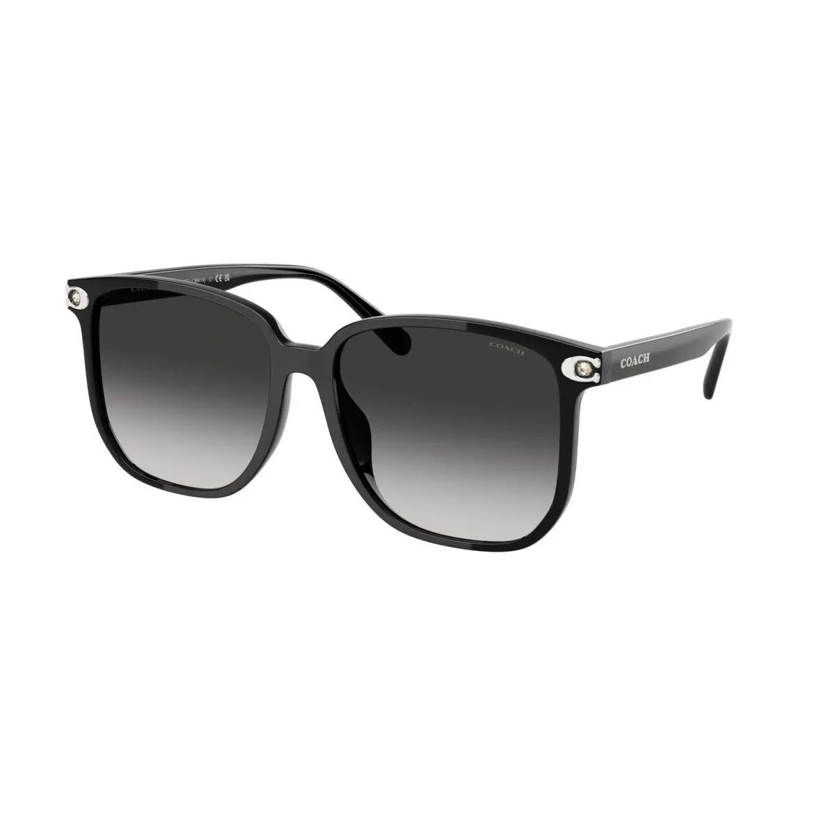 HC 8413 BD Cw419 Black Grey Gradient 50023C Size 58 Sunglasses by Coach