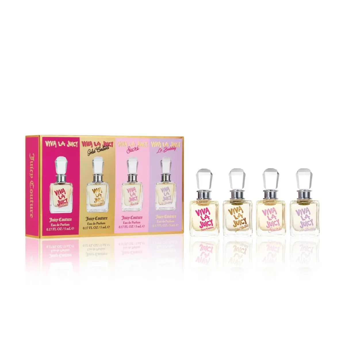 Viva La Eau de Parfum 4-Piece Mini Gift Set For Women by Juicy Couture