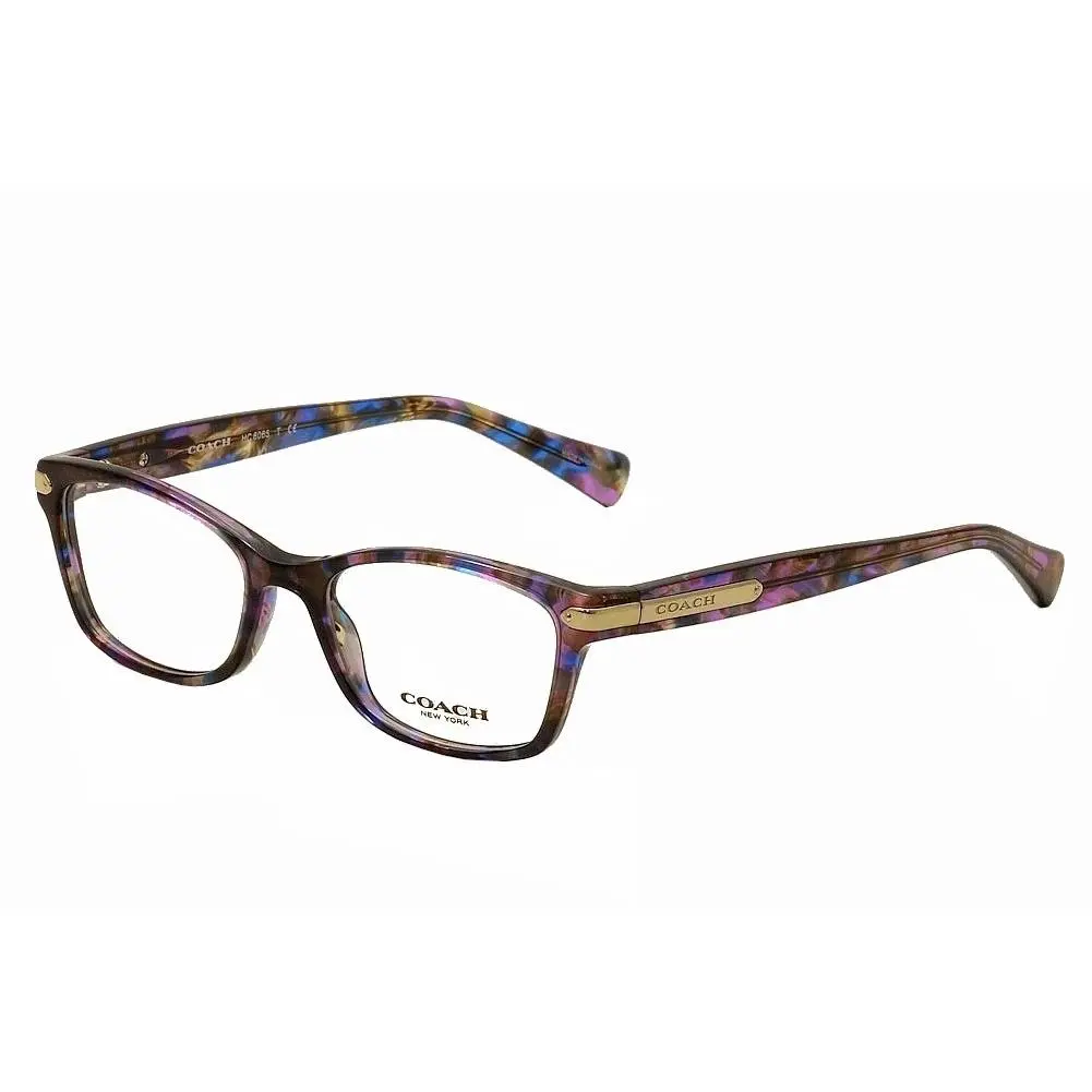 Eyeglasses HC6065 HC/6065 5288 Confetti Purple/violet Optical Frame 49mm by Coach