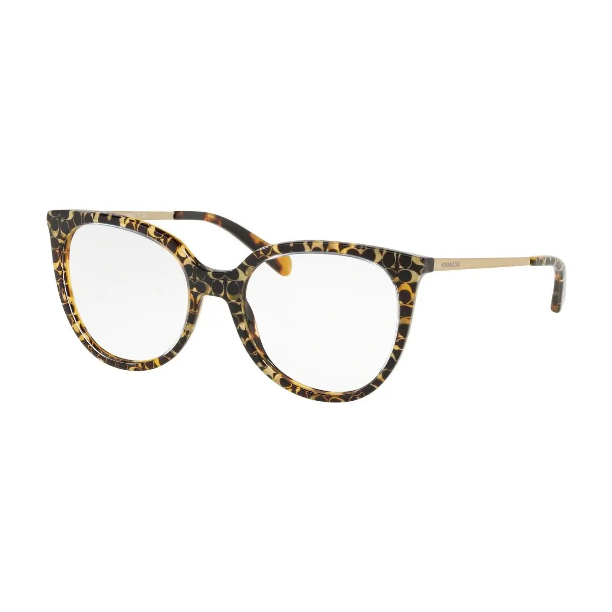 HC 6125 Spotty Tortoise Signature C 5519 Size 53 Eyeglasses by Coach