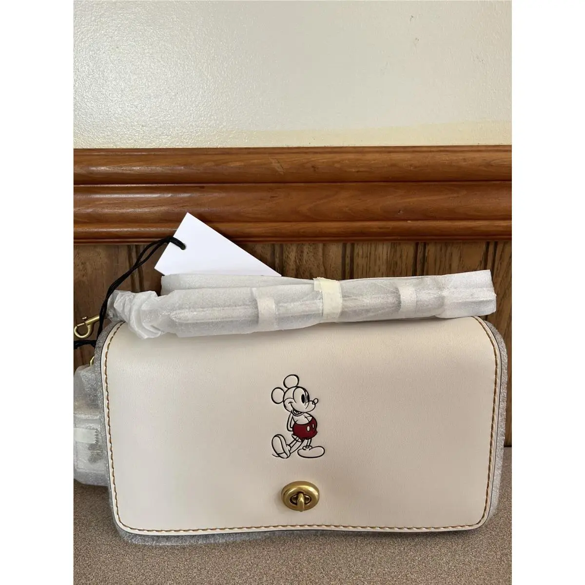 x Disney Dinky Mickey Chalk Crossbody Handbag 69180 by Coach