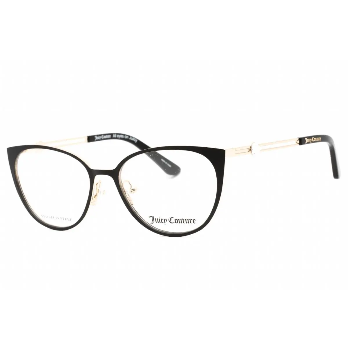 JU 221 0003 00 Matte Black 51mm Eyeglasses by Juicy Couture