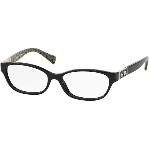 HC6061 Eyeglasses Frames 5261 Black/black Military-52-16-135- No Case by Coach