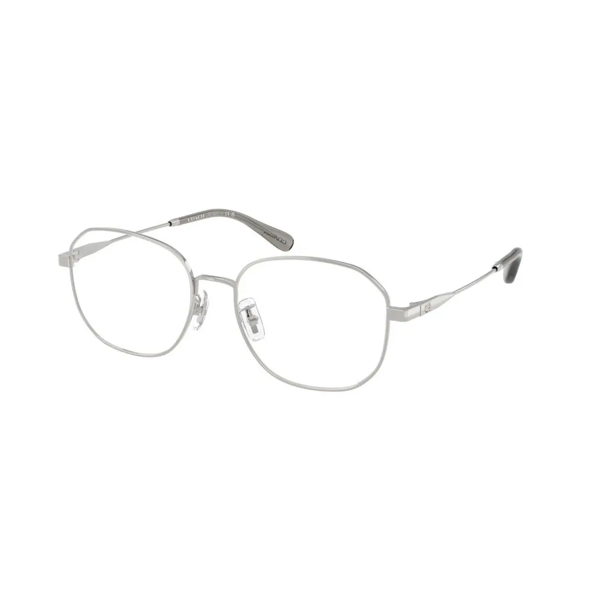 HC 5187 D Shiny Silver Demo Lens 9001 Size 54 Eyeglasses by Coach